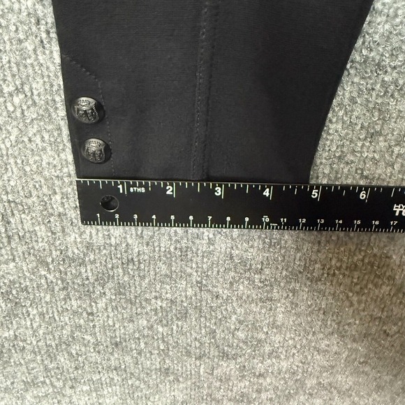 Talbots Pants Womens Small Black Knit Skinny Ankle Pull On Elastic Waist Stretch - Picture 9 of 14